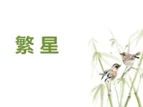 语文四年级上册繁星课堂教学ppt课件
