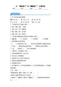 小学语文统编版（2024）五年级上册精彩极了和糟糕透了课时训练