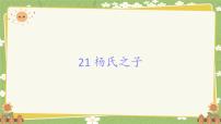 小学语文统编版（2024）五年级下册杨氏之子课文配套课件ppt