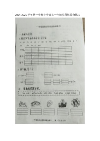 山东省滨州市惠民县2024-2025学年一年级上学期11月期中语文试题