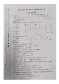 河南省漯河市临颍县2024-2025学年六年级上学期11月期中语文试题