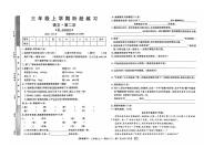 安徽省阜阳市颍东区2024-2025学年三年级上学期期中语文试题