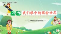 小学语文统编版（2024）三年级上册习作：我们眼中的缤纷世界课文ppt课件