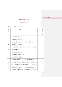 部编版一年级语文上册必背课文内容知识点