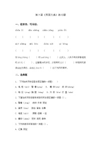 统编版（2024）六年级上册开国大典课后作业题