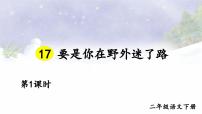 小学语文统编版（2024）二年级下册要是你在野外迷了路课文内容ppt课件