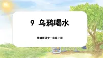 小学统编版（2024）第八单元 阅读9 乌鸦喝水完整版ppt课件