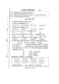 2025北京海淀五年级（上）期末语文试卷