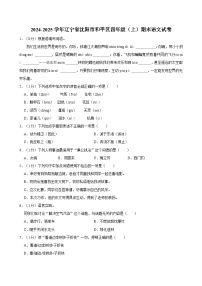 2024-2025学年辽宁省沈阳市和平区四年级（上）期末语文试卷