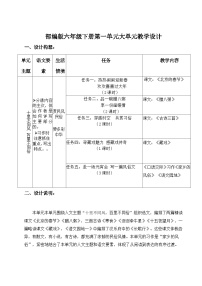 统编版（2024）六年级下册北京的春节一等奖教学设计