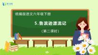 小学语文统编版（2024）六年级下册鲁滨逊漂流记精品备课习题课件ppt