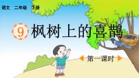语文二年级下册枫树上的喜鹊课文课件ppt