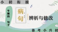 全国小学语文通用专题三十病句的辨析与修改小升初总复习课件与讲义