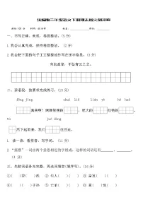 统编版二年级语文下册期末拔尖测评卷（含答案）
