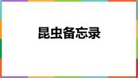 小学语文统编版（2024）三年级下册昆虫备忘录集体备课ppt课件