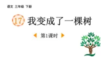 小学统编版（2024）我变成了一棵树教学演示课件ppt