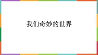 语文我们奇妙的世界教课内容ppt课件