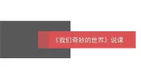 统编版（2024）三年级下册我们奇妙的世界课文配套ppt课件