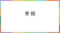 统编版（2024）三年级下册枣核教案配套ppt课件