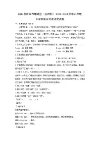山东省济南市钢城区（五四制）2023-2024学年六年级下学期期末考试语文试卷（解析版）