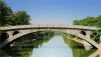 统编版（2024）三年级下册赵州桥背景图课件ppt