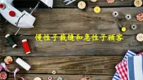 小学语文统编版（2024）三年级下册慢性子裁缝和急性子顾客课堂教学ppt课件