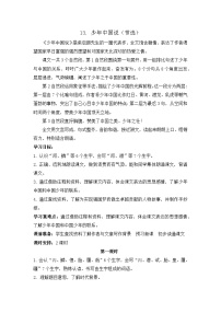 小学语文少年中国说教学设计