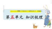 六年级下册单元复习 第五单元（课件）2024-2025学年第二学期语文期末复习备考（统编版）