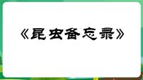 小学统编版（2024）昆虫备忘录教学课件ppt