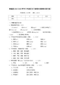 部编版2024-2025学年六年级语文下册期末检测卷（提升版）（含答案）