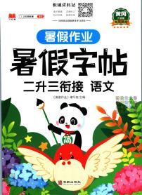 暑假作业暑假字帖二年级下学期衔接语文复习期末试卷语文