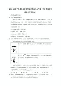 黑龙江省哈尔滨市香坊区2022-2023学年六年级（五四制）下学期期末语文试题