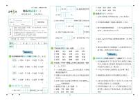 2025年人教版语文（名师彩卷）五年级下学期期末模拟试卷（二）及其答案