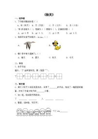 统编版（2024）秋天同步训练题