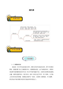 小升初语文古诗鉴赏知识点衔接——《现代诗》练习（含答案）