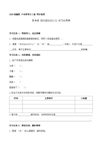 统编版（2024）六年级上册我的战友邱少云学案及答案