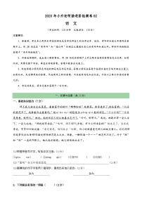 衔接进阶检测卷02（含答案）2025年小升初语文无忧衔接（统编版2024）学案