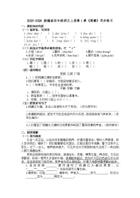 统编版（2024）观潮复习练习题