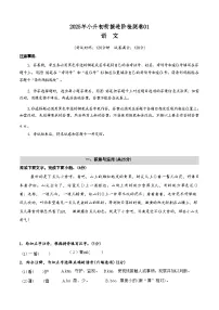 [小升初]2025年统编版：衔接进阶检测卷01：语文衔接过关检测