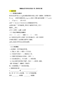 统编版（2024）5 铺满金色巴掌的水泥道优秀第二课时课后复习题