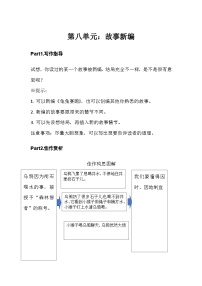 部编版小学语文四年级下册第八单元作文讲义