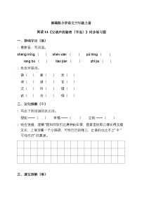 小学语文统编版（2024）三年级上册（2024）11 宝葫芦的秘密（节选）精品一课一练