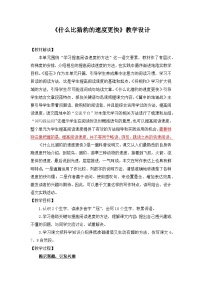 小学语文统编版（2024）五年级上册什么比猎豹的速度更快教学设计