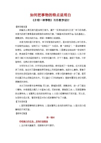 统编版（2024）五年级上册习作：介绍一种事物教学设计