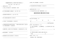 统编版四年级语文上学期专项复习提优卷(二)（含答案）