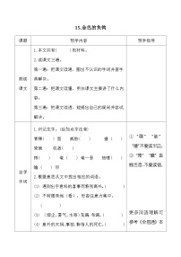 语文六年级上册金色的鱼钩导学案