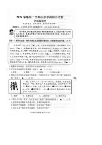 浙江省丽水市松阳县2024-2025学年第二学期六年级语文期末试卷（无答案）
