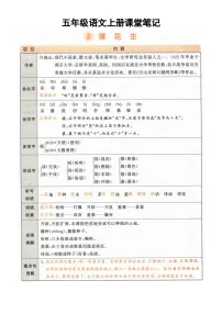 小学语文统编版（2024）五年级上册落花生学案