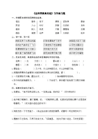 小学语文统编版（2024）三年级下册（2024）第八单元习作 这样想象真有趣精品课后测评
