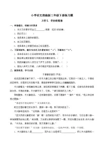 统编版（2024）三年级下册（2024）习作 奇妙的想象优秀课时练习